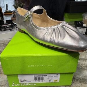Sam Edelman Silver Women's Shoes Size 8.5